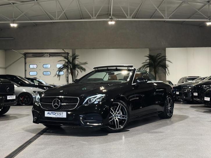 Mercedes-Benz E200 Cabriolet AMG-Line - 12 Mnd Garantie, Auto's, Mercedes-Benz, Bedrijf, Te koop, E-Klasse, 360° camera, Achteruitrijcamera