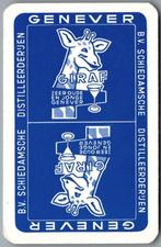 speelkaart - LK12817 - genever Giraf, Verzenden, Zo goed als nieuw, Speelkaart(en)