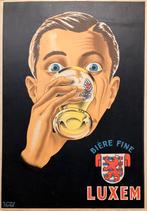Affiche Luxem, bière fine, par Vertil, Comme neuf, Enlèvement ou Envoi