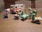 playmobile opratie kwartier en ziekenwagen, Ophalen, Gebruikt, Complete set