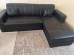 Canapé en cuir, Maison & Meubles, Canapés | Salons, Enlèvement, Utilisé, Banc d'angle, Cuir