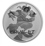 1 oz zilveren STREET FIGHTER 2022 CHUN LI, Postzegels en Munten, Ophalen, Zilver