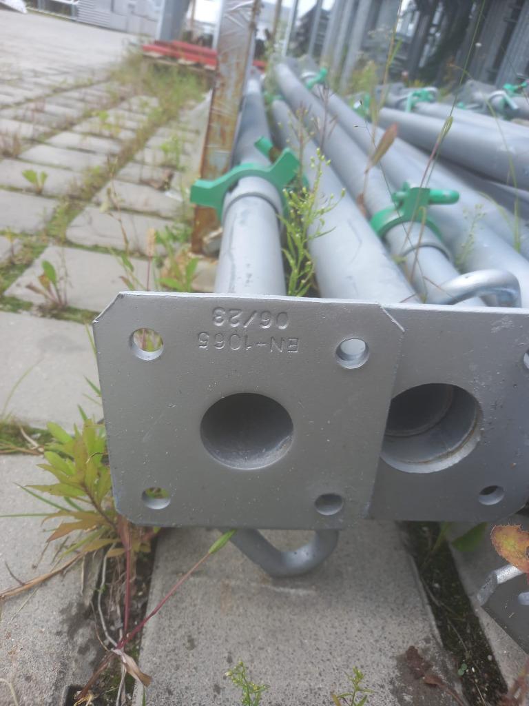 50 x Bouwstempels 20kN - gegalvaniseerde 3,0 m, Verzenden, Nieuw, Overige typen, 2 tot 5 meter