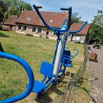 outdoor fitnesstoestellen kracht + roeitoestel, Sport en Fitness, Ophalen, Gebruikt