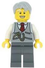 Lego figuur Grandpa twn243 / 64, Comme neuf, Briques en vrac, Lego, Enlèvement ou Envoi