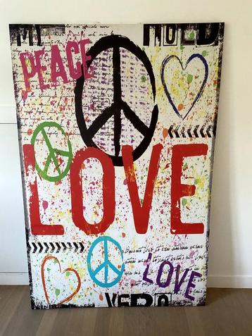 Schilderij op doek (LOVE) beschikbaar voor biedingen