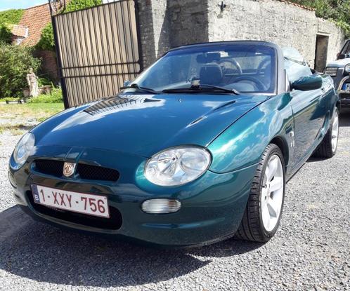 MG mgf, Autos, MG, Particulier, F, Essence, Euro 2, Cabriolet, 3 portes, Boîte manuelle, Vert, Noir, Tissu, Propulsion arrière