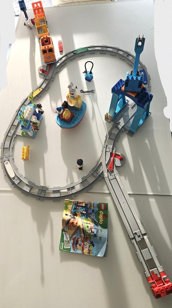 Duplo trein 10875 met 2 uitbreidingssets 10872 en 10882, Kinderen en Baby's, Speelgoed | Duplo en Lego, Duplo, Ophalen of Verzenden
