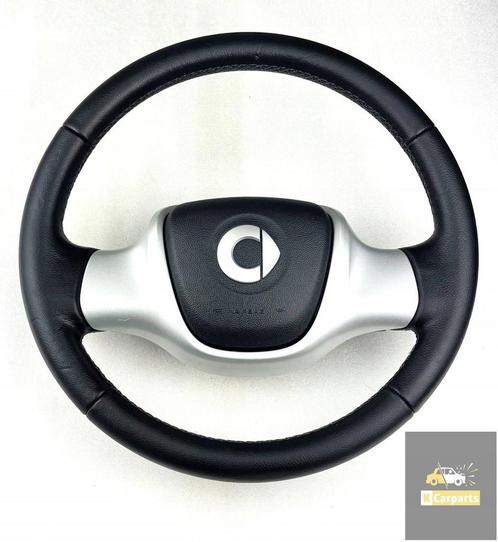 Airbag stuur SMART FORTWO 451 zwart leder grijs garen, Auto-onderdelen, Overige Auto-onderdelen, Smart, Gebruikt