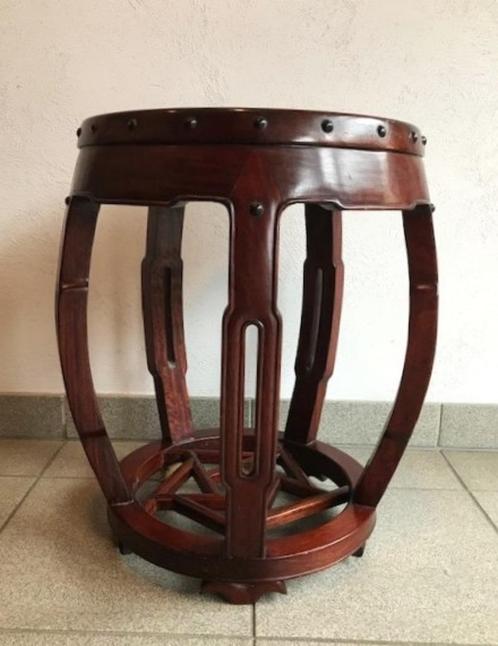 Bijzettafel Chinees rood hardhout vintage, Antiek en Kunst, Antiek | Meubels | Tafels, Ophalen of Verzenden
