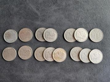 Lot belgische munten 5 frank beschikbaar voor biedingen