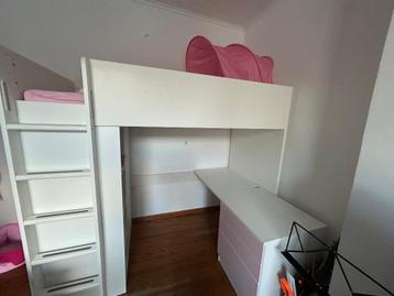 Lit mezzanine enfant IKEA sans matelas, Enlèvement, Utilisé, Lit mezzanine