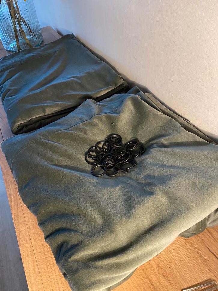 gordijnen – Sanela (IKEA), Huis en Inrichting, Stoffering | Gordijnen en Lamellen, Zo goed als nieuw, Ophalen