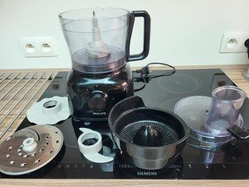 Food processor Philips, Electroménager, 1 à 2 litres, Enlèvement, Comme neuf, 2 vitesses