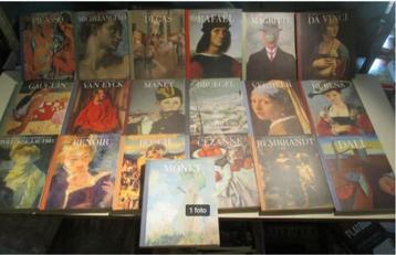 19 Prachtige Kunstboeken - De Mooiste Meesterwerken van beschikbaar voor biedingen