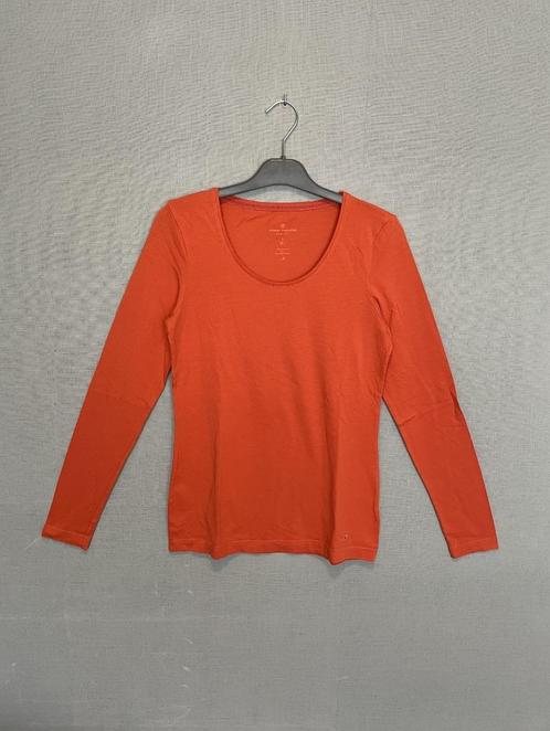 Oranje T-shirt met lange mouwen van Tom Tailor (M), Kleding | Dames, T-shirts, Zo goed als nieuw, Maat 38/40 (M), Oranje, Lange mouw