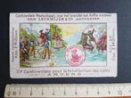 Chromo De Roode Pelikaan Antwerpen Koffie Van Leckwijck, Verzamelen, Gebruikt, Ophalen of Verzenden, Voor 1940, Prent