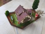 H0 heel mooi diorama met faller huis, Hobby en Vrije tijd, Ophalen of Verzenden, Zo goed als nieuw, Brug, Tunnel of Gebouw