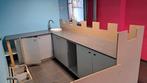 Toog met lavabo en onderkasten., Ophalen, Gebruikt