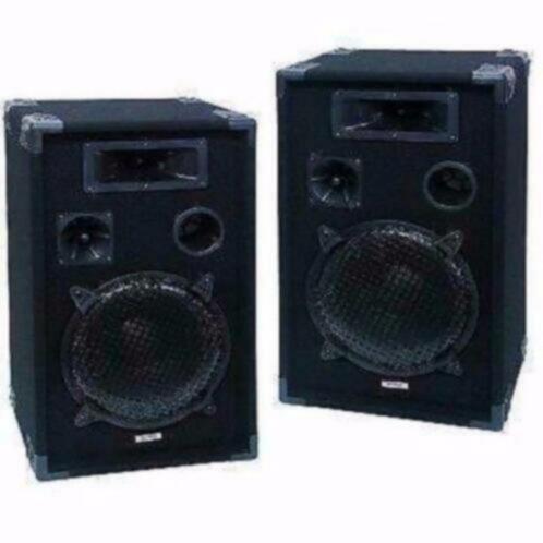 Disco speakers 8Inch/20cm-Bass,2 x 150Watt, Audio, Tv en Foto, Luidsprekerboxen, Nieuw, Overige typen, Ophalen of Verzenden