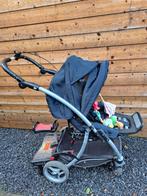 teutonia buggy met koetsbak, maxi cosi en 3 iso fixen, Kinderen en Baby's, Kinderwagens en Combinaties, Ophalen, Gebruikt, Combiwagen