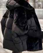 Nieuwe zwarte jas maat L, Enlèvement ou Envoi, Comme neuf, Taille 42/44 (L)