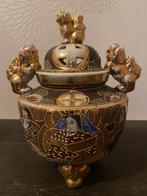Vases japonais satsuma 3 pièces, Antiquités & Art