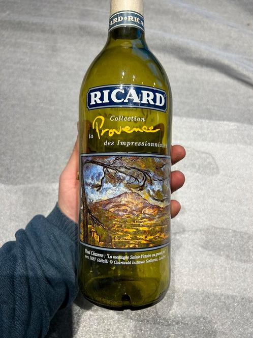 Ricard fles 1L De Provence van de impressionisten, Verzamelen, Merken en Reclamevoorwerpen