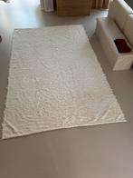 Twee witte katoenen tapijten, Huis en Inrichting, Ophalen, Gebruikt, Wit, 150 tot 200 cm