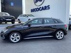 Audi A3 30 TFSI, Auto's, Audi, Start-stop-systeem, Zwart, Zwart, Stadsauto