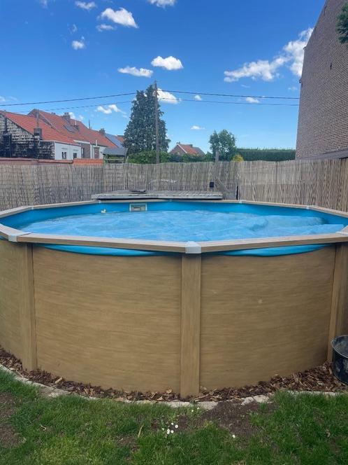 zwembad 4.57m merk VOGUE overcompleet, Tuin en Terras, Zwembaden, Gebruikt, Opzetzwembad, 400 cm of meer, Rond, Ophalen