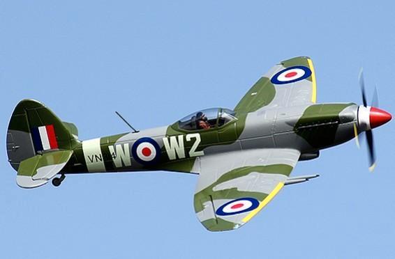 Durafly Spitfire Mk24  met Retracts/Flaps/Navlights....., Hobby en Vrije tijd, Modelbouw | Radiografisch | Vliegtuigen, Ophalen
