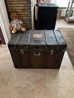 Antieke koffer Les Hirondelles, 100 à 150 cm, Enlèvement, Utilisé, 50 à 75 cm