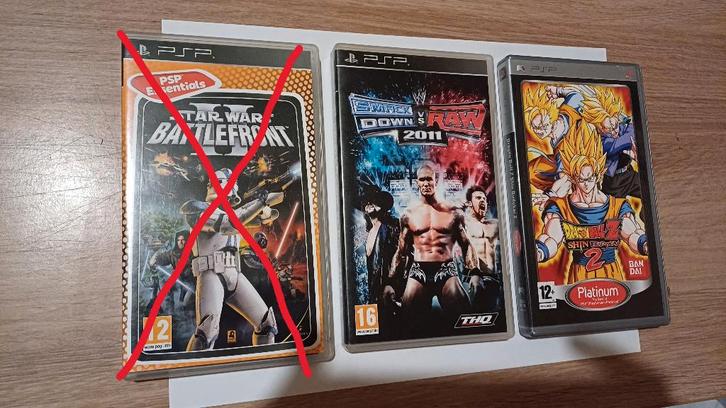 2x CIB PSP games, Consoles de jeu & Jeux vidéo, Jeux | Sony PlayStation Portable, Comme neuf, Autres genres, 1 joueur, À partir de 3 ans