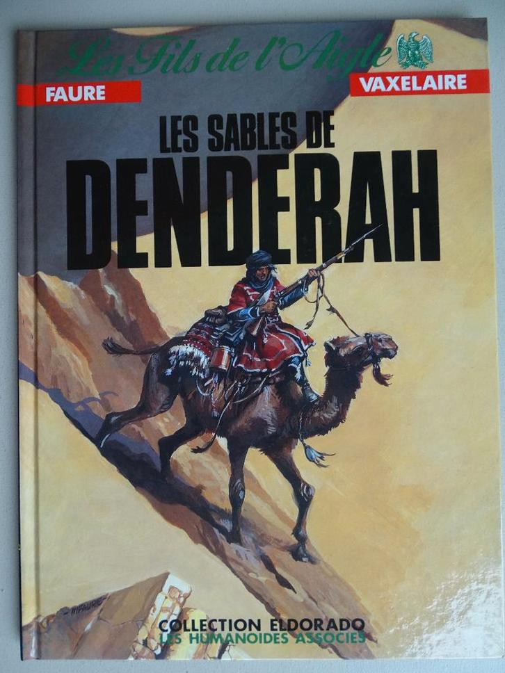 Album "Les sables de Denderah" - Faure & Vaxelaire dédicacé, Livres, BD, Comme neuf, Une BD, Enlèvement ou Envoi