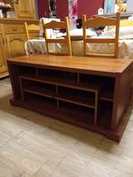 Meuble TV bas , très robuste, Enlèvement ou Envoi, Autres essences de bois