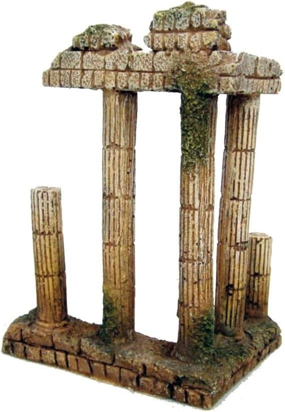 Aquariumdecoratie | Griekse zuil | GRATIS LEVERING, Dieren en Toebehoren, Vissen | Aquaria en Toebehoren, Nieuw, Overige typen