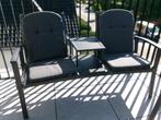 Tuintafel en stoelen, Tuin en Terras, Tuinsets en Loungesets, Ophalen, 4 zitplaatsen, Bank, Aluminium