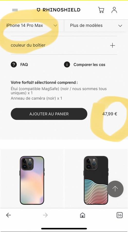 Coque iPhone 14 Pro Max ‼️, Telecommunicatie, Mobiele telefoons | Hoesjes en Screenprotectors | Apple iPhone, Nieuw, iPhone 14 Pro Max