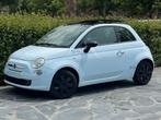 Fiat 500 1.2Benzine/Pano, Voorwielaandrijving, Stof, Blauw, Bedrijf