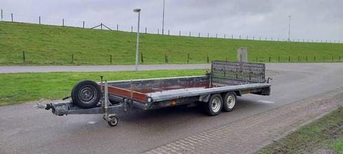 Hapert 3500kg machine transporter kantel HV 3500, Auto diversen, Aanhangers en Bagagewagens, Gebruikt
