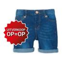 Short en jean Minoti taille 86/92 Neuf avec étiquette, Minoti, Garçon, Enlèvement ou Envoi, Pantalon
