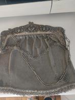 Oude metalen of oud zilveren handtasjes met ketting 20cm, Bijoux, Sacs & Beauté, Bijoux anciens, Enlèvement ou Envoi, Collier