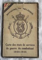 Résistant armé document, Ophalen of Verzenden, Landmacht