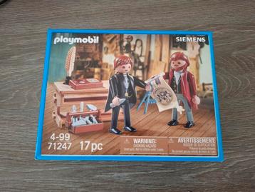 Set promo Playmobil 71247 175 ans de Werner von Siemens