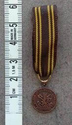Medaille diminutief 1e model BUNC Korea België, Verzamelen, Militaria | Algemeen, Ophalen of Verzenden, Overige soorten, Lintje, Medaille of Wings