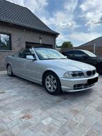 BMW 325ci cabrio met hardtop, Auto's, BMW, Zwart, Cabriolet, Leder, Handgeschakeld