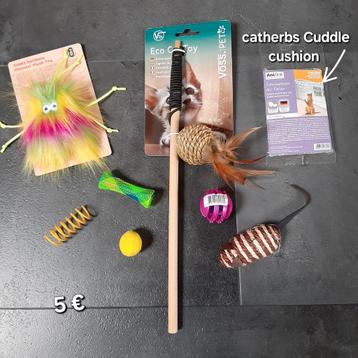 Kattenspeelgoed set nr 3 beschikbaar voor biedingen