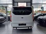 Ford Tourneo Custom TITANIUM ROLSTOELWAGENVERVOER 47900+BTW, Auto's, Automaat, Stof, 4 cilinders, Wit