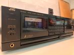JVC TD-W444 Double casettedeck, TV, Hi-fi & Vidéo, Decks cassettes, Enlèvement, Double, JVC, Commandes tactiles